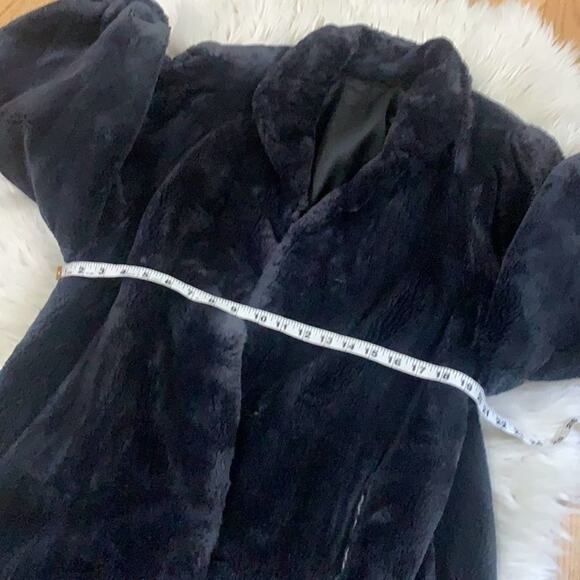 CHRISTIAN DIOR RARE BLUE BULKY FUR COAT‎ JACKET - Picture 13 of 16